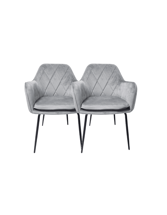 x2 Pack Sitial Poltrona Diamante Patas negras