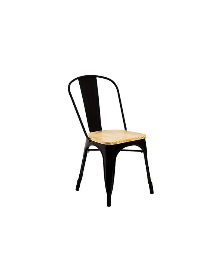 Silla Tolix Wood (con Asiento de Madera)