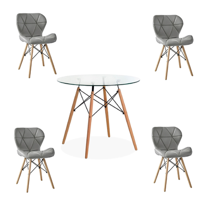 Comedor Radar 4 Personas Redondo (80cm)
