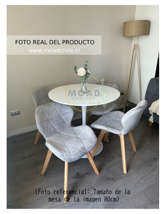 Comedor Tulip Velvet 100cm