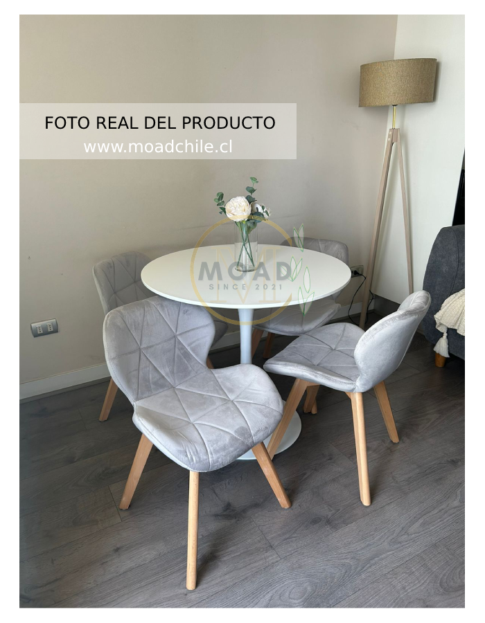 Comedor Tulip Velvet 80cm