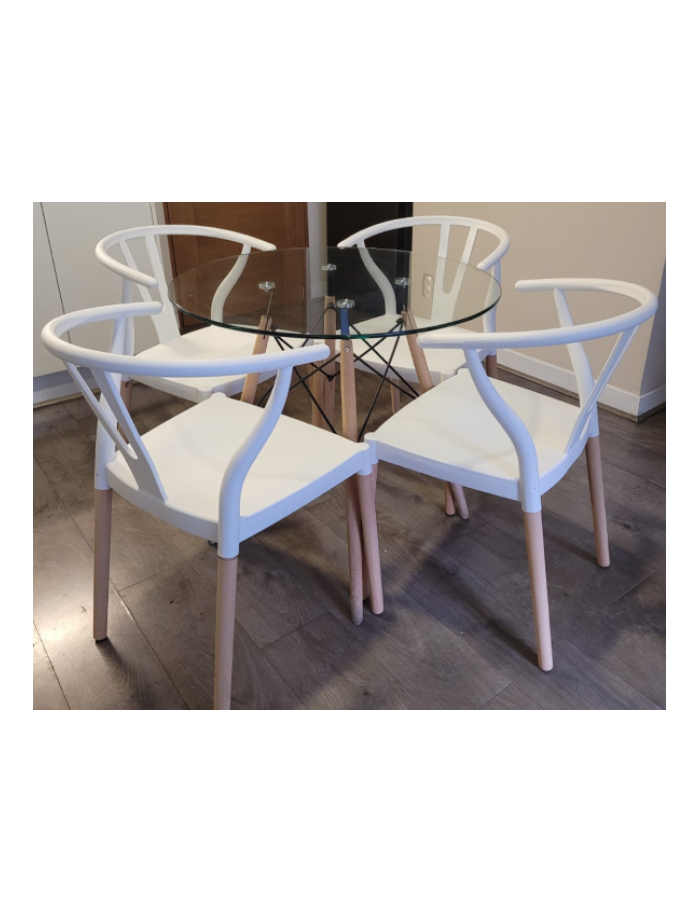 Comedor Eames Nórdico 100cm