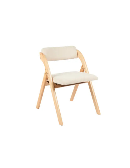 Silla Betlahem de madera plegable acolchada