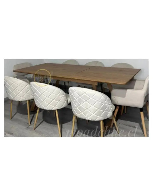 Comedor Extensible Zeus Rectangular 6P