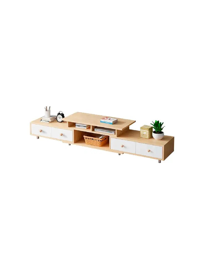 Rack TV Extendible Cuatro Cajones