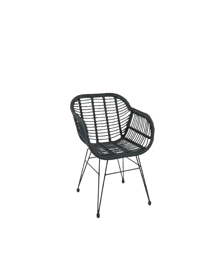 Butaca con Apoyabrazos de Terraza Rattan Grecia