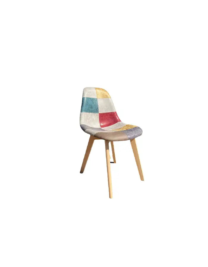 Silla Patchwork Da Vinci Patas de Madera