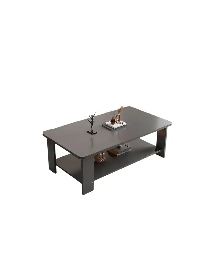 Mesa de Centro Gris 100x50 - Diseño Moderno en MDF