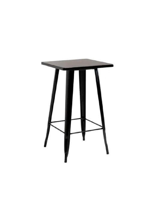 Mesa de Bar Tolix  60x60cm - Negra (metálica)