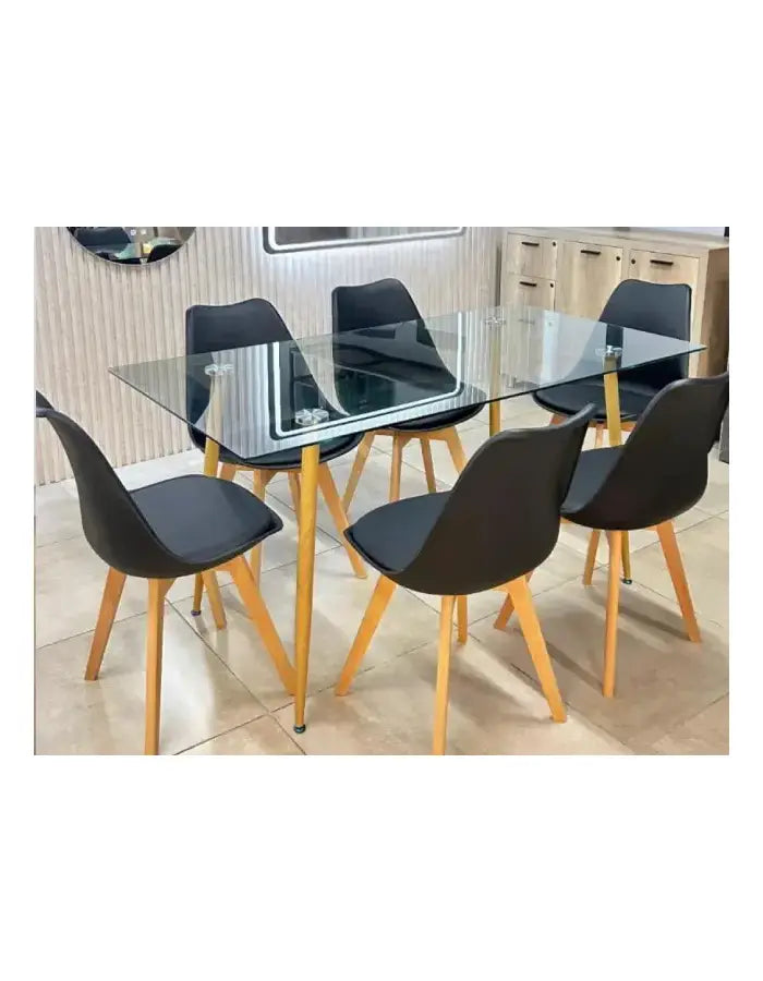 Comedor Minimalista Tulip 6P