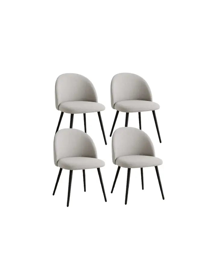 Pack 4 Sillas Gabrielle Lino (Pata Negra)