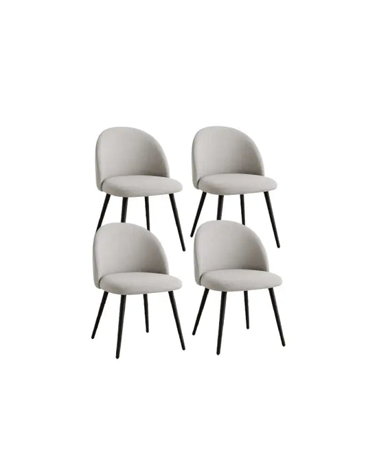 Pack 4 Sillas Gabrielle Lino (Pata Negra)
