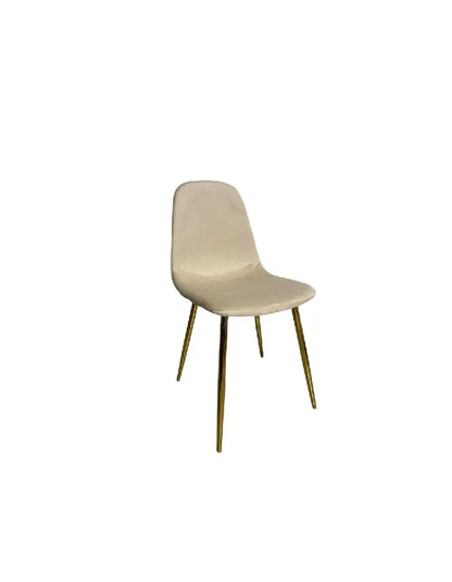 Silla Smart Felpa (Patas Doradas)