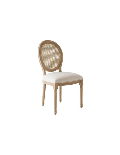 Silla de Comedor Madera Acolchada Luis XV