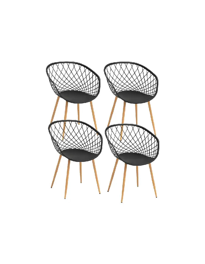 Pack 4 Butacas Eames Mesh