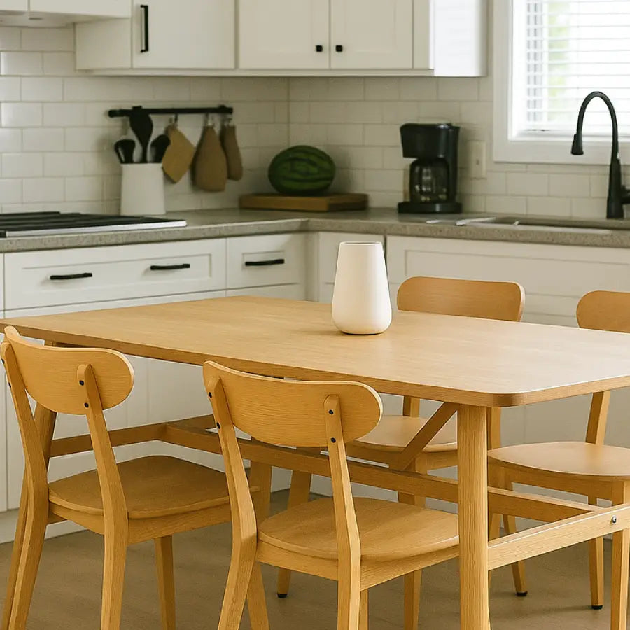 Comedor Rectangular Fresno Wood 4P