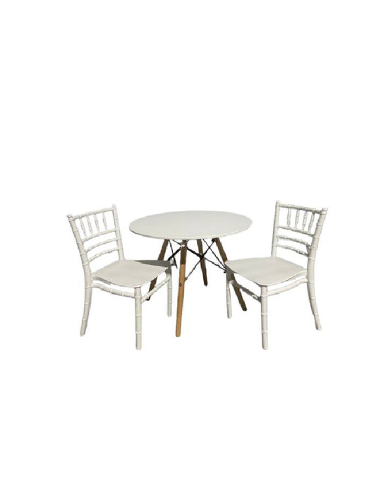 Set Mesa Kids 60cm + 2 Silla Chiavari Kids