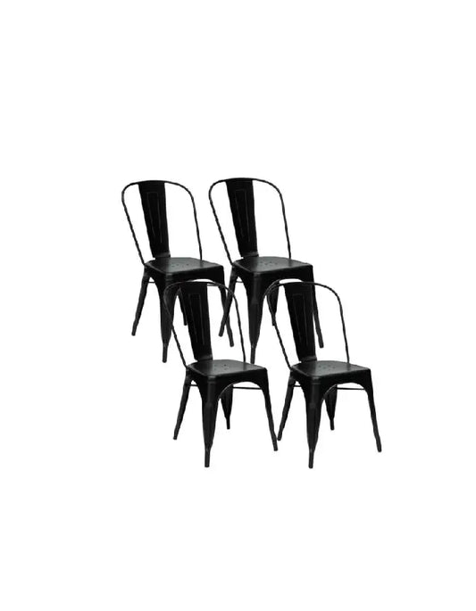 Pack 4 Sillas Tolix de Polipropileno
