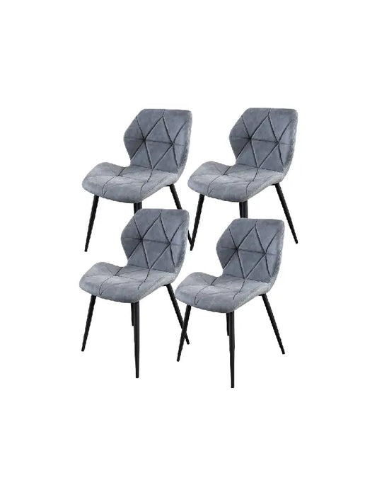 Pack 4 Sillas Fiori Lexus Patas Negras