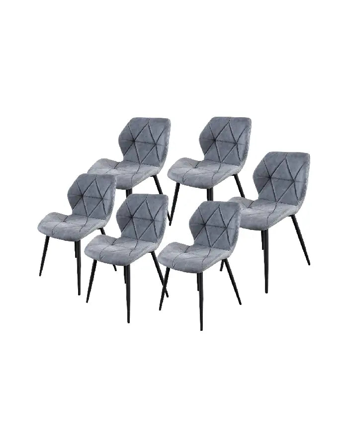Pack 6 Sillas Fiori Lexus Patas Negras