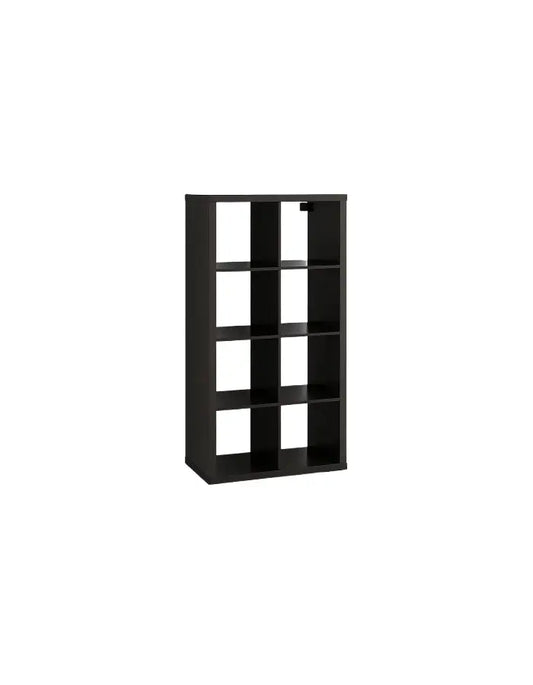 Estante Modular Zyno con 8 Compartimentos - Negro