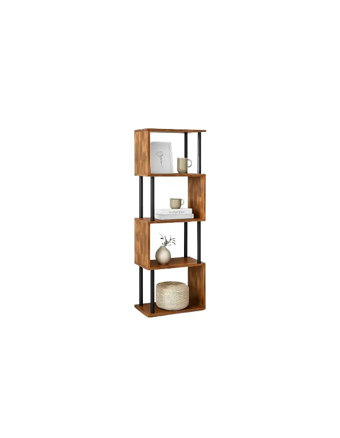 Estantería Decorativa 4 Niveles ZigZag Rack