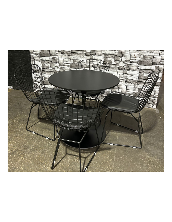 Comedor Bertoia Redondo 4 Personas