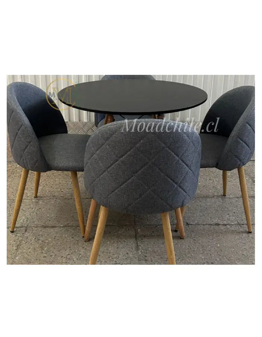 Comedor Eames Lino 4P