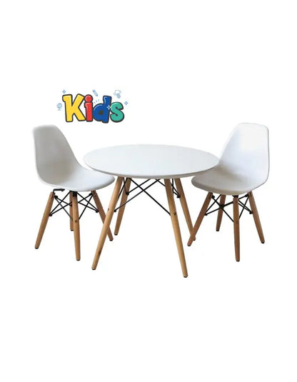 Mesa Kids 60cm + 2 Sillas Eames Kids