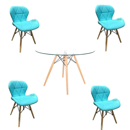 Comedor Radar 4 Personas Redondo (80cm)