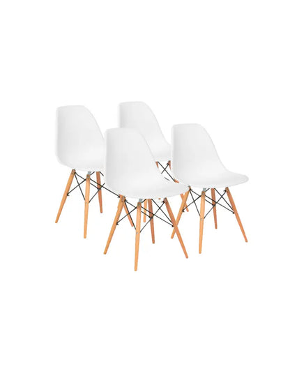 Pack 4 Sillas Eames Clasicas