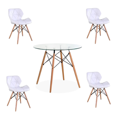 Comedor Radar 4 Personas Redondo (80cm)