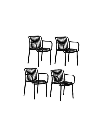 Pack 4 Sitiales Terraza France Polipropileno