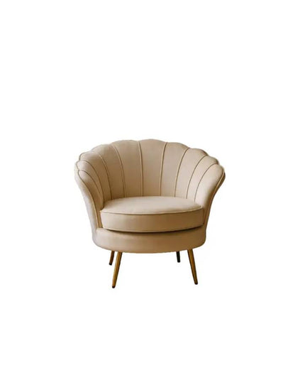 Poltrona Velvet Shell