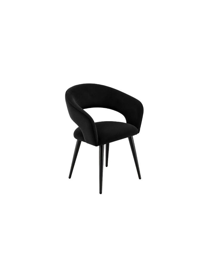 Silla Sitial Siena patas negras