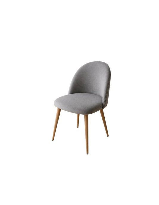 Silla Gabrielle Terciopelo Diseño con Rombos (Patas Simil Madera)