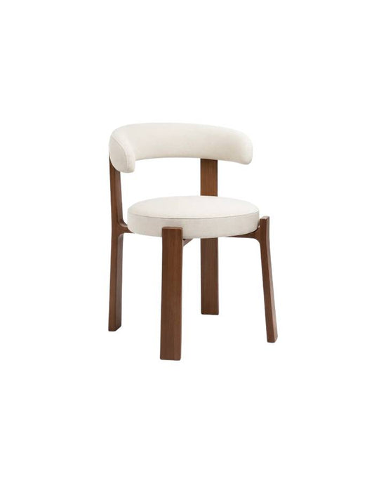 Silla Hima Respaldo Curvo - Blanca