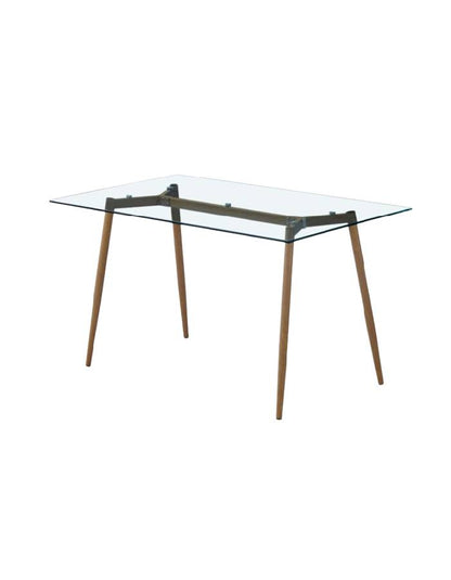 Mesa Equis Vidrio 130 Cm