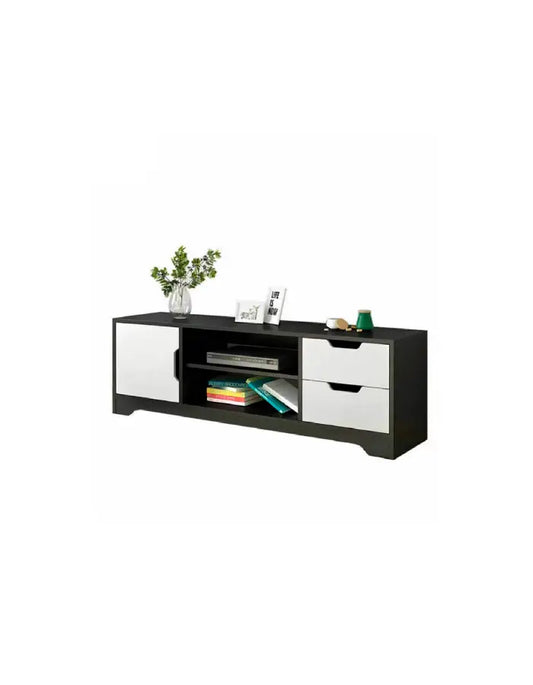 Rack de TV o Buffet con Cajones Night Black