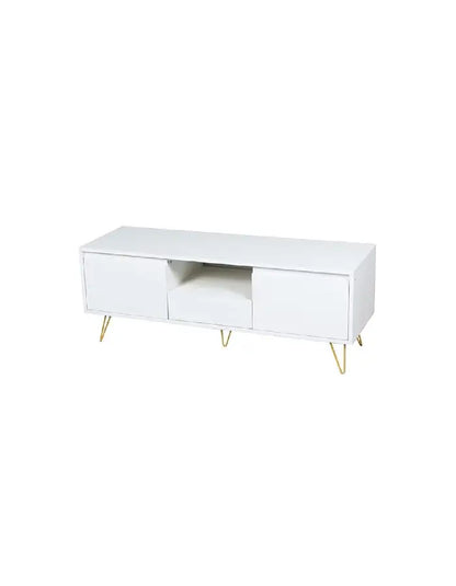Rack de TV o Buffet con Cajones Simply White