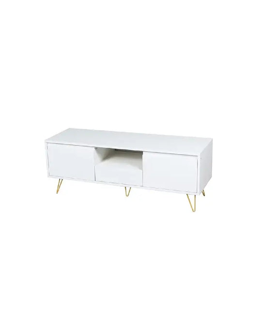 Rack de TV o Buffet con Cajones Simply White