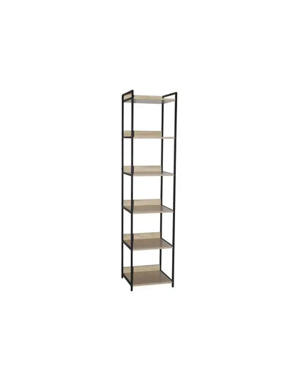 Repisa de 6 Niveles Alerce Natural/Negro