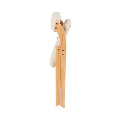 Silla Betlahem de madera plegable acolchada