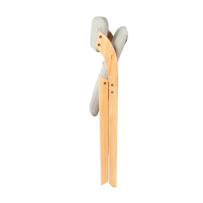 Silla Betlahem de madera plegable acolchada