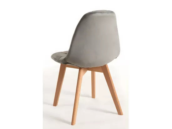 Silla Capitoné Terciopelo