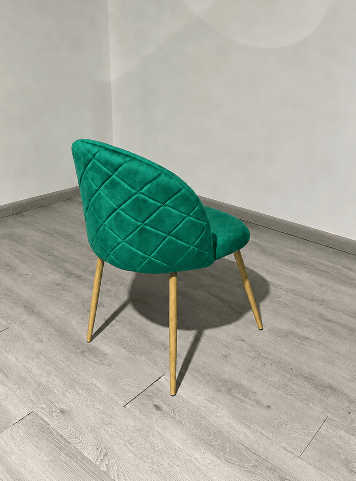 Pack 6 Sillas Gabrielle Terciopelo - Patas Símil Madera