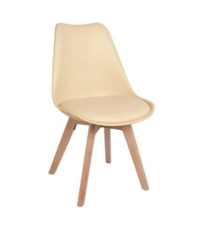 Comedor Nórdico Tulip Rectangular 4P
