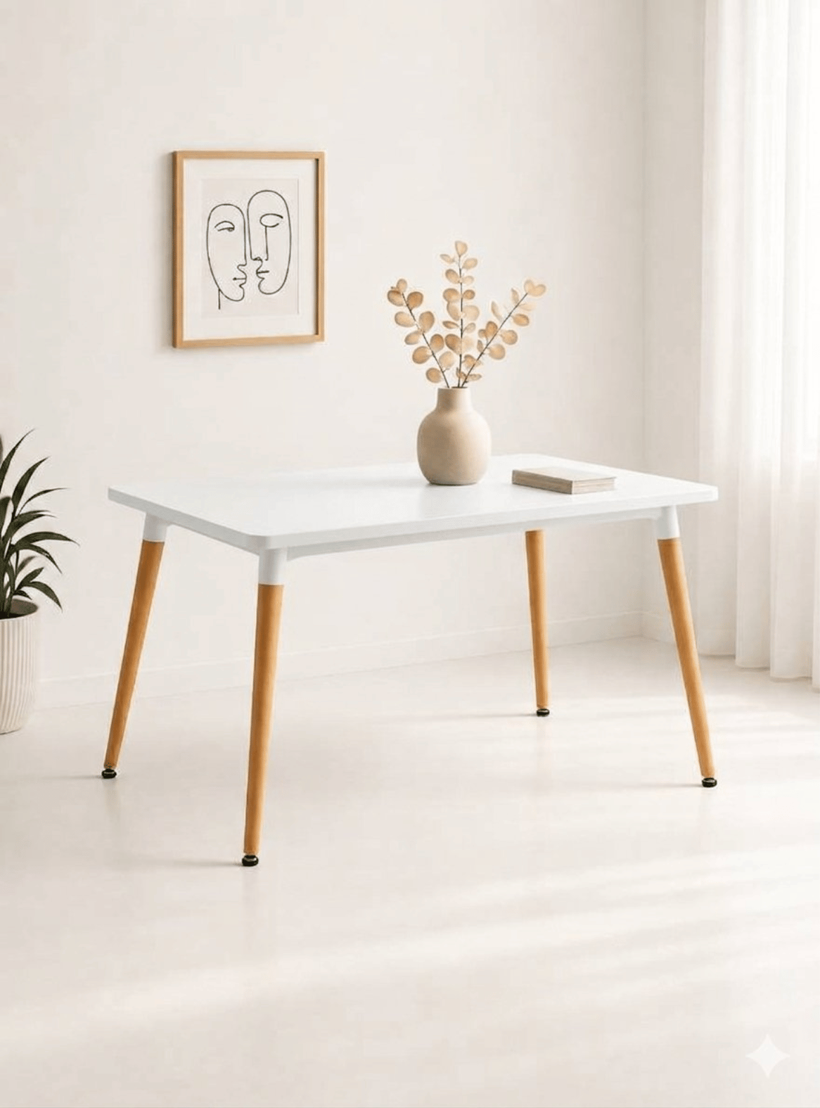 Mesa Eames Rectangular 120CM
