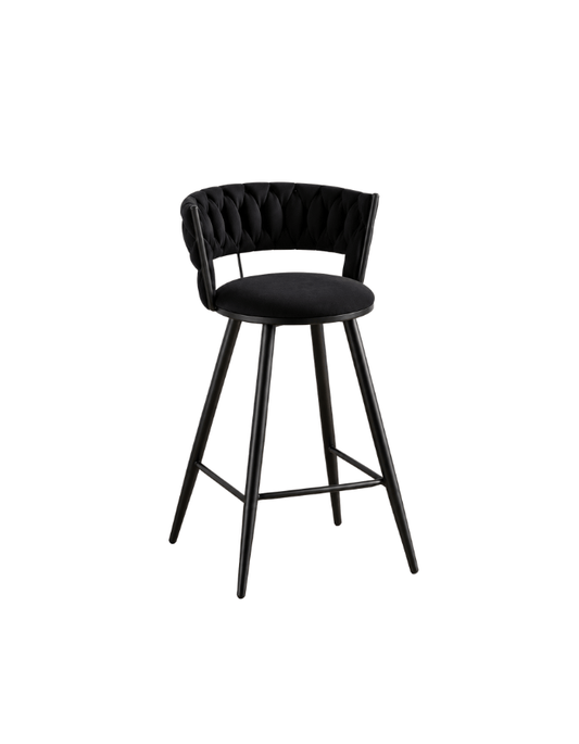 Taburete Queen Black 66 cm