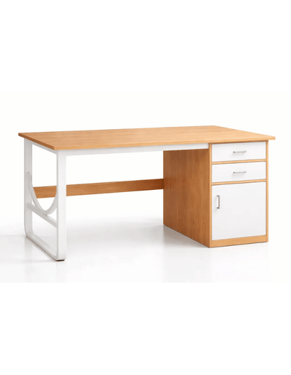 Escritorio Andalucía con Gavetas y Puerta Light Wood